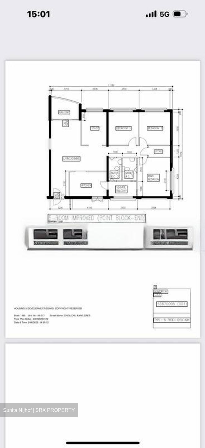 Blk 665 Choa Chu Kang Crescent (Choa Chu Kang), HDB 5 Rooms #453901561